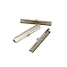 38mm or 1 1/2 inch Ribbon Clamp Crimps with Loop -- Silver
