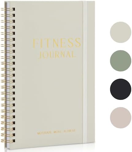 ZICOTO Fitness Journal for Tracking and Crushing Your Gym Goals -...