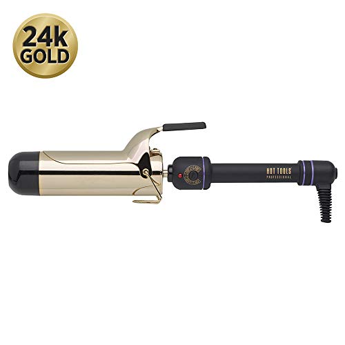 HOT TOOLS Professional 24K Gold Curling Iron, 2 inch