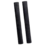 BEBEMOKO 2個 手袋 フィルター 冷蔵庫のドアハンドル交換 冷蔵庫 冷蔵庫プロテクター 冷蔵庫オーガナイザー 食洗機 家電パッド ドアハンドルプロテクター フランネル Black