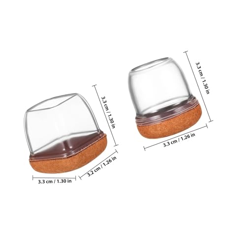 Protectores de suelo PRETYZOOM de alta resistencia y TPE para sillas 3