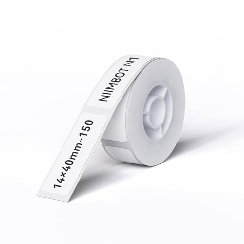 NIIMBOT Thermal Transfer Labels 0.55''x1.57'', Only for N1(B18) Label Maker