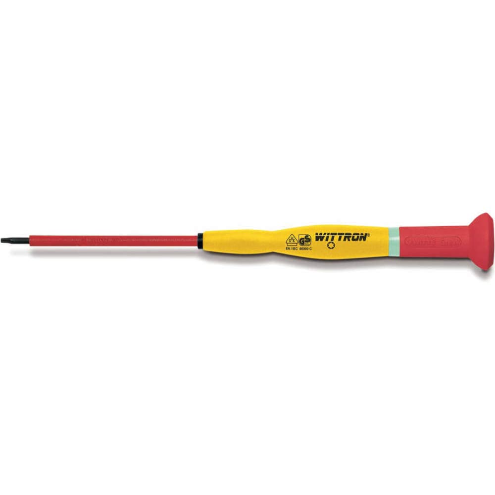 Witte 89934 3 x 75mm Wittron Precision Insulated Slotted Screwdriver