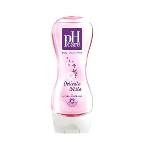pH care Daily Feminine Wash Delicate White - With Advance Whitening Complex - Lightens Skin in 14 Days - Safe for Everyday Use - pH-Balanced & Clinically Tested - 50ml