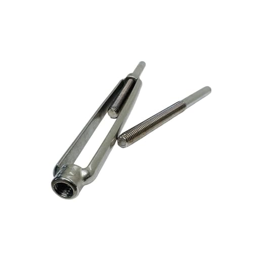 Prolinemax Marine Boat Stainless Steel 1/2" x 6-1/2" Stub End Turnbuckle WLL 2,200 Lbs miniatura 3