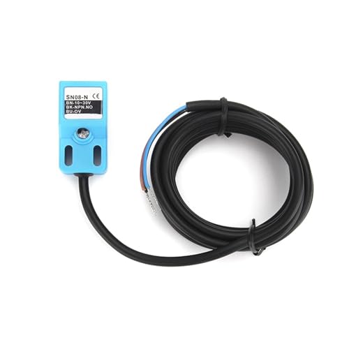 Sensor de detección de metales SN08-N interruptor de proximidad de tres hilos NO NC