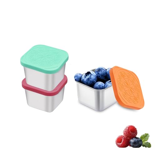 Sagact stainless steel snack containers