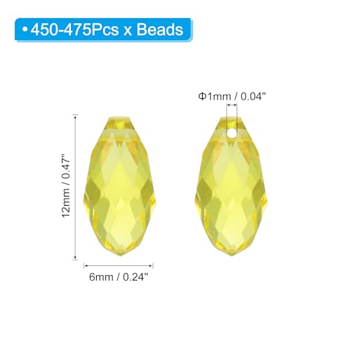Perles cristal en forme de larme pour des bijoux faits main uniques et poétiques - 3
