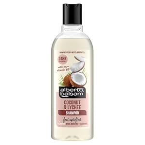 Alberto Balsam Coconut & Lychee Nourishing Hair Shampoo, 300ml