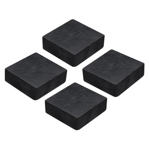 QUARKZMAN 4 Stück Gummipuffer Schwingungsdämpfungs-Pads