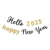 Morain Elegant 2025 Neujahrslieferant Dekoration Schwarz Gold Thema Glitzernde Alphabete Die Die Und Party Dekoration Glitzernder Papierlieferant Verbessern