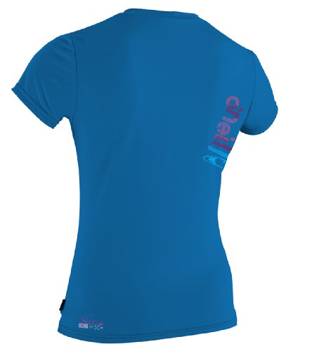 Image of O'Neill Wetsuits Girls Skins Short Sleeve Rash Tee