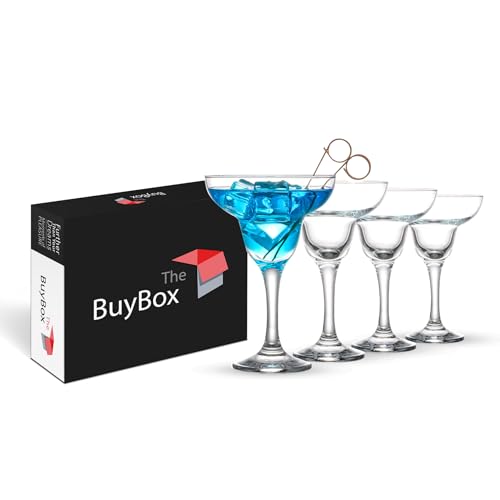 Copas de cóctel (305 ml/10,3 oz), Copas de Cóctel, Copas de Martini Espresso de Cristal, Cristalería Larga (4 unidades (305 ml))