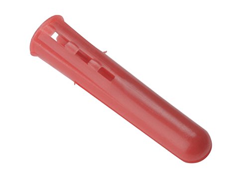 Masonmate 0948TRED Timbermate czerwone plastikowe kołki ścienne (śruby 6-10G / 3,5-5,0 mm)