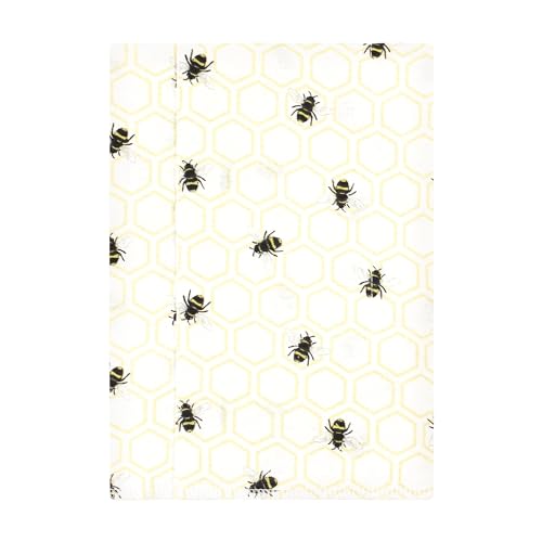 Image of Hudson Baby Unisex Baby Cotton Flannel Burp Cloths, Honey Bee, One Size