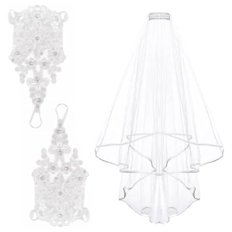 Diadème SCJJZ et gants de mariage Cover