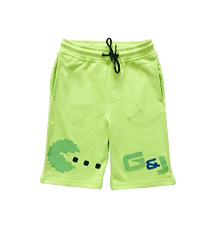 Image of Gini & Jony Boys Yellow Solid Cotton Elasticated Bermuda