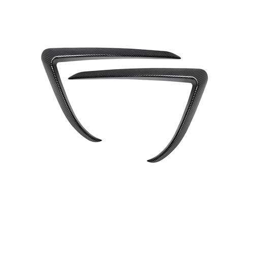 Cadre de phare antibrouillard look carbone accessoire pare-choc Tesla Model Y