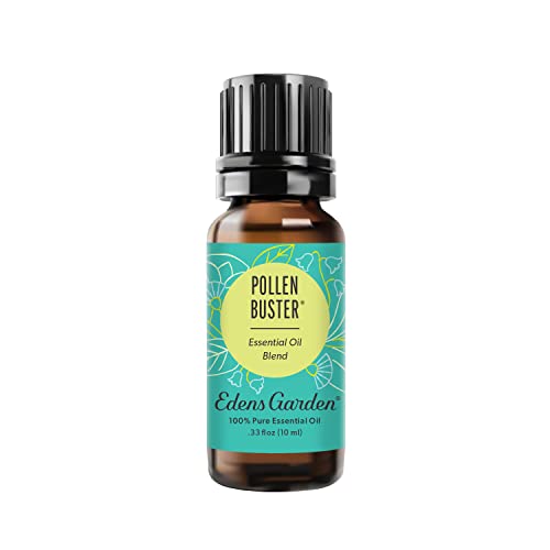 Edens Garden Pollen Buster Essential Oil Blend- 100% Pure Premium Grade, Undiluted, Natural, Therapeutic, Aromatherapy, The Best for Diffusing, Skin, Humidifiers, Kid Safe 10 ml (.33 fl oz)