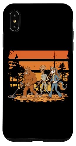 Bigfoot-Alien, 金属探知機 アクセサリー 宝物を探す 金属探知機 スマホケース iPhone XS Max 用