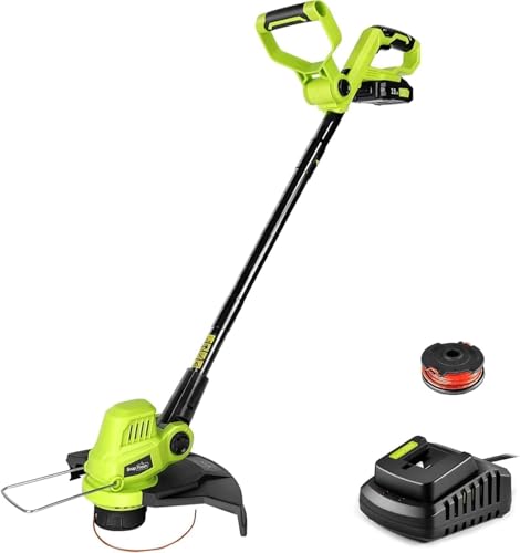 SnapFresh Cordless String Trimmer, 12' Line String...