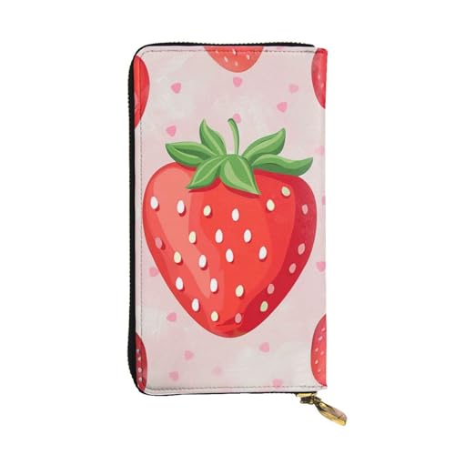 Portefeuille en cuir pour femme noir zippé et logeable pour téléphone
