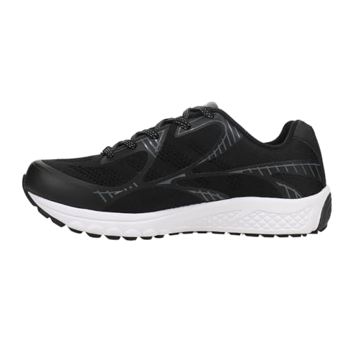 Image of Propet Mens One Lt Lace Up Sneakers Shoes Casual - Black