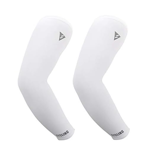 MoKo Mangas del Brazo con Protección UV, Solar UPF 50-Protección Cubierta de Tatuajes de Brazo de Mangas para Mujeres, Hombres para Golf, Ciclismo, Pesca, Baloncesto, Voleibol, Tamaño XL - Blanco