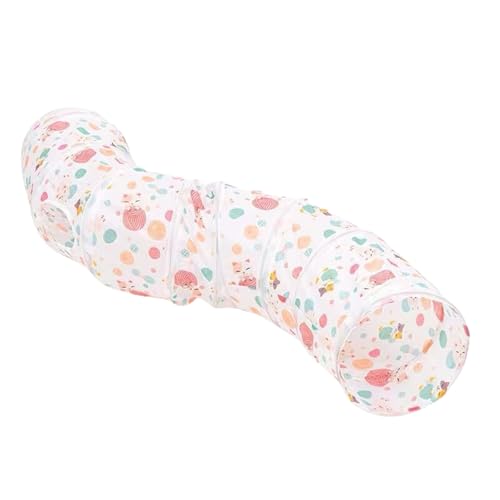 猫のおもちゃ 猫トンネル S型 キャットおもちゃ猫のトンネル 直径25CM 折りたたみ猫遊宅 ストレス発散 テント トンネル 収納便利 ペットのトンネル 猫のトンネル 猫の家 ペットハウス おもちゃ 柔らかい 収納しやすい オールシーズン対応 お手入れ簡単