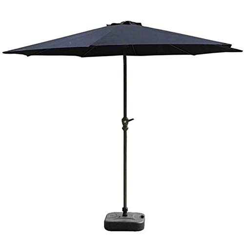 Parasol extérieur 2.7m CLSDRZC grand format pour table de terrasse et bord de piscine