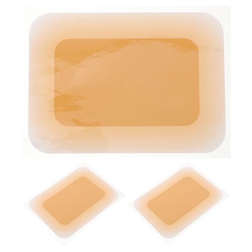 SEWACC 3 parches invisibles impermeables para correctores de tatuajes. Cinta adhesiva para ocultar tatuajes, cicatrices y marcas corporales. Adhesivo de maquillaje para la piel. Beige.