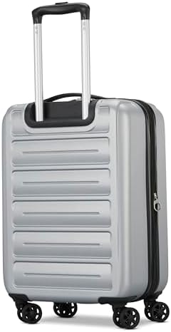 American Tourister Westridge Hardside Luggage Set with Spinner Wheels, Silver, Carry-On — 사진 3
