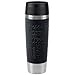 Produktbild Emsa Thermobecher Travel Mug Classic Grande Schwarz 500 ml mit persönlicher Rund-Gravur gelasert Edelstahl Soft-Touch-Manschette | neuer Komfort-Schraubverschluss