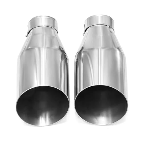 Gorge de queue en acier inoxydable 63mm pour donner un look dynamique à votre VW Golf