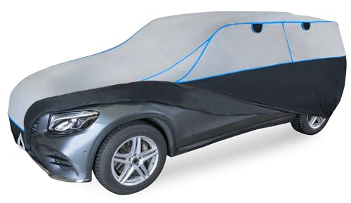 WALSER telone antigrandine per auto, telone antigrandine per auto, telone Auto Comfort Protect, copertura per garage per auto, copertura per auto 100% poliestere, copertura per auto SUV L