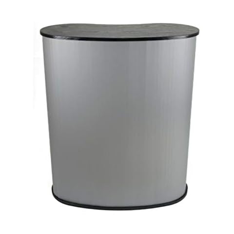 Retail Counter Desk Pop Up Exhibition Display Reception Stand Foldable 40x90x90cm Podium For Company Reception Exhibition Product Demonstration Cover