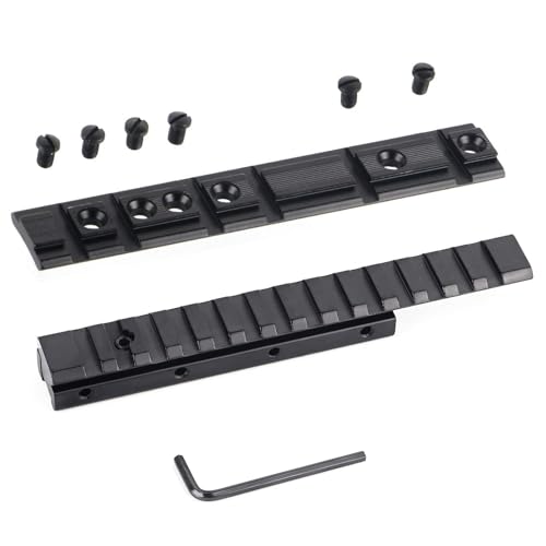 Rail de conversion FOCUHUNTER 11mm vers Picatinny 21mm avec rehausse de 0,53 pouce