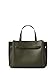 Michael Kors Women's Emilia Medium Satchel, Ivy/Pebbled Leather, One Size