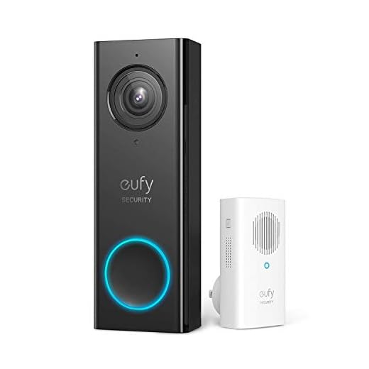 eufy Security Wi-Fi Video Doorbell, 2K Resolution, Real-Time Response, No Monthly Fees, Secure Local Storage, Free Wireless Chime (Require Existing Doorbell Wire, 16-24 VAC, 30 VA or above) (Renewed)