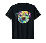Colourful Dog Border Terrier T-Shirt