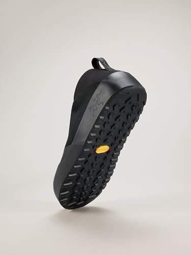 Arc'teryx Men’s Kragg Shoe - Lightweight Pull-On Shoe for Quick Approaches, Everyday Casual Shoes | Black/Black, 103