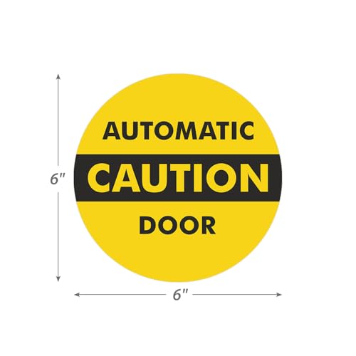 Caution Automatic Door