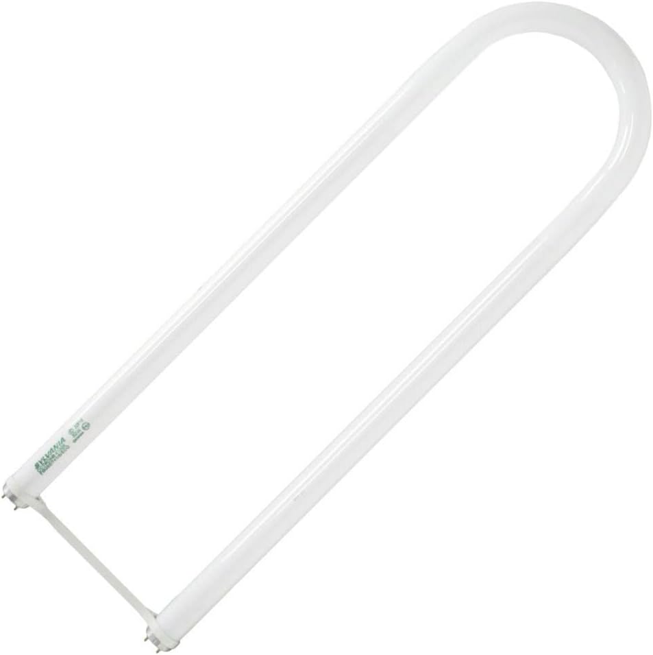 Sylvania 22052 - FBO32/741/6/ECO - 32 Watt T8 U-Bent Fluorescent Light Bulb, 4100K Color Temperature