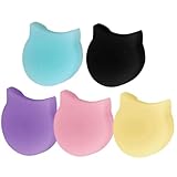 WEKADRIN 5 piezas Conjunto de Almohadillas para Pulgar de Clarinete Silicona Suave Protector Ergonómico para Descanso de Dedo Accesorio y Cómodo para Interpretaciones Movimiento