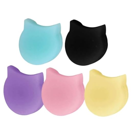 WEKADRIN 5 piezas Conjunto de Almohadillas para Pulgar de Clarinete Silicona Suave Protector Ergonómico para Descanso de Dedo Accesorio y Cómodo para Interpretaciones Movimiento