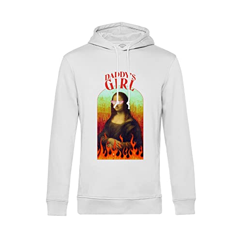 Sweat à capuche Daddy's Girl rompez la monotonie avec la Joconde vintage De Vinci