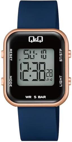 Q&Q Watches - Reloj analógico y Digital de Cuarzo para Mujer con Correa de Poliuretano M207J009Y
