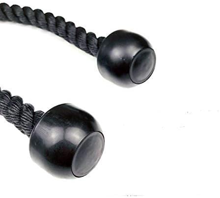 yuhqc Heavy Tricep Rope Cable Attachments Cable Machine Accessories for Home Gym, Nylon Tricep Rope for Cable Machine Attachments, Pulley System Attachment, LAT Pull Down Weight Fitness