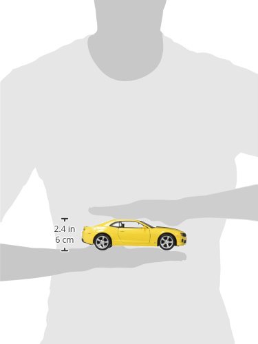 Maisto MI31173 CHEVROLET CAMARO SS RS 2010 YELLOW/BLACK 1:18 Modellino