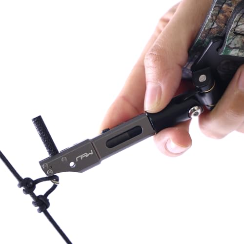 Compound Bow Release, Archery Release, Release Assist Trigger Can Rotate 360 °, Trigger Distance Can Be Adjusted According To Finger Length, Breathable And Not Stuffy?Suitable For Long-Term Use